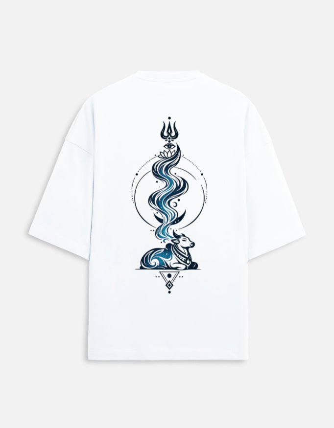 KAAL HARA | Unisex Terry Oversized Tee - Clobric Fashion