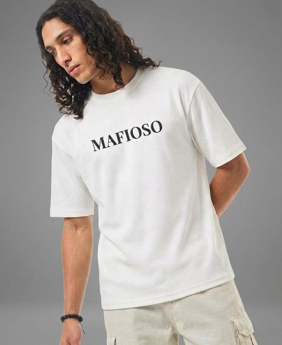 MAFIOSO | Unisex Terry Oversized Tee - Clobric Fashion