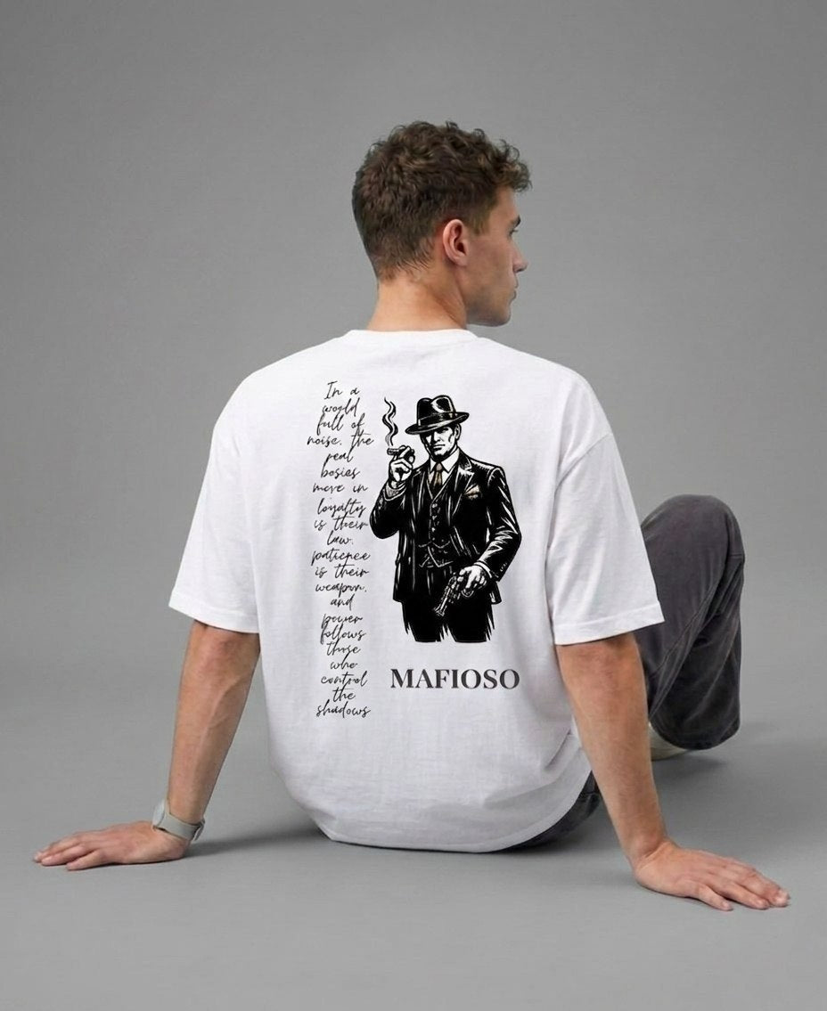 MAFIOSO | Unisex Terry Oversized Tee - Clobric Fashion