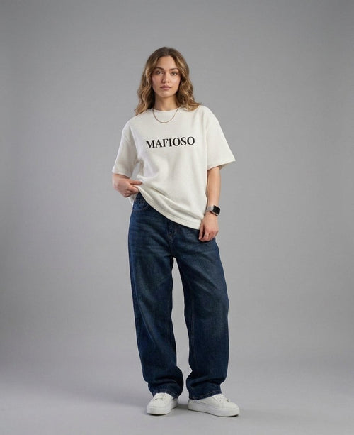 MAFIOSO | Unisex Terry Oversized Tee - Clobric Fashion