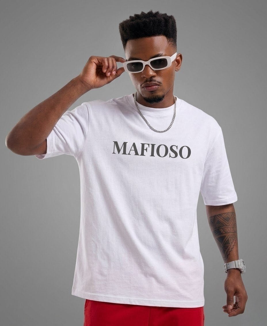 MAFIOSO | Unisex Terry Oversized Tee - Clobric Fashion